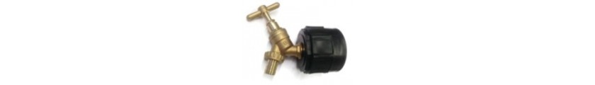IBC Tank Connector with Barbed Garden Hose Tap